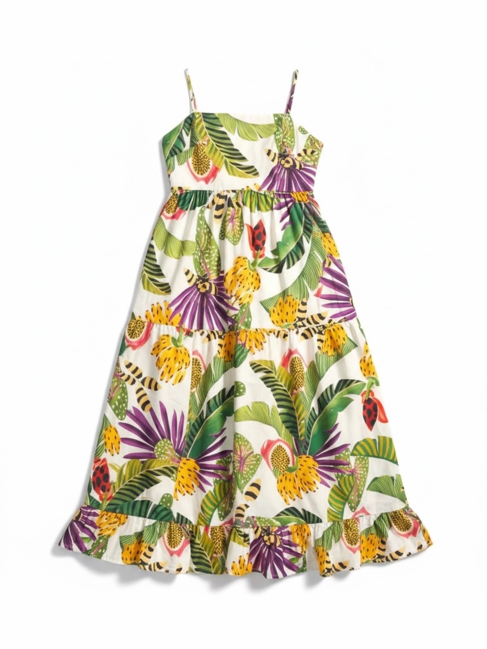 NEW FARM RIO Striped Forest Maxi Dress Size L - Picture 5 of 9